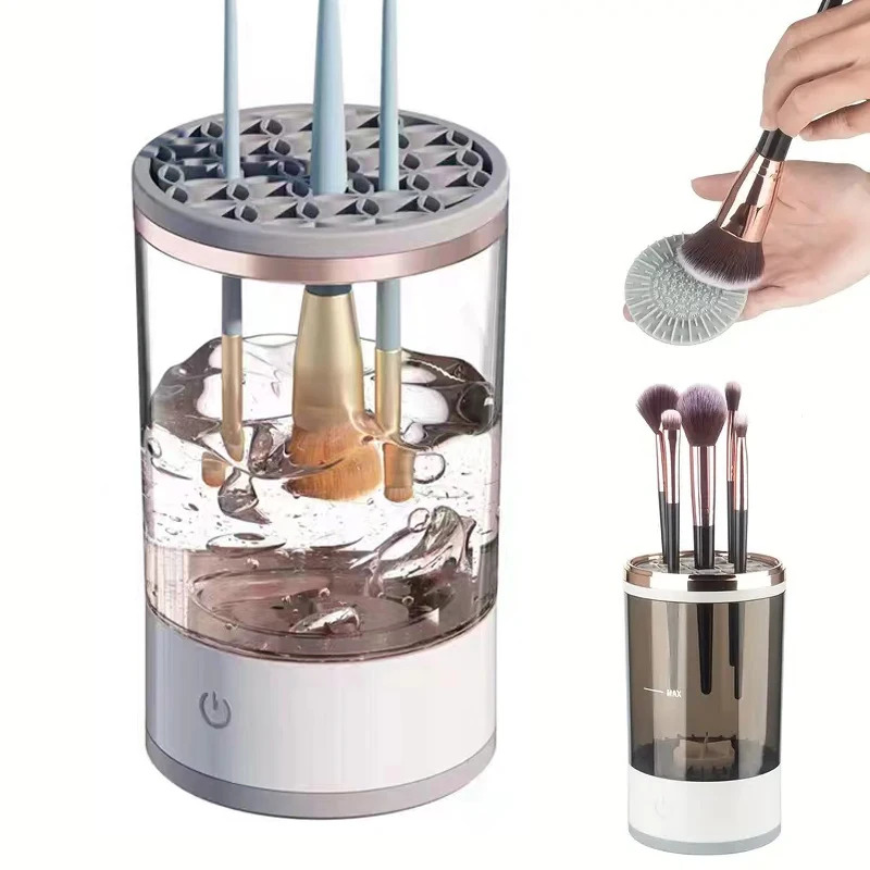 Beauty Makeup Wholesale - Pembersih Kuas Makeup Elektrik Otomatis USB
