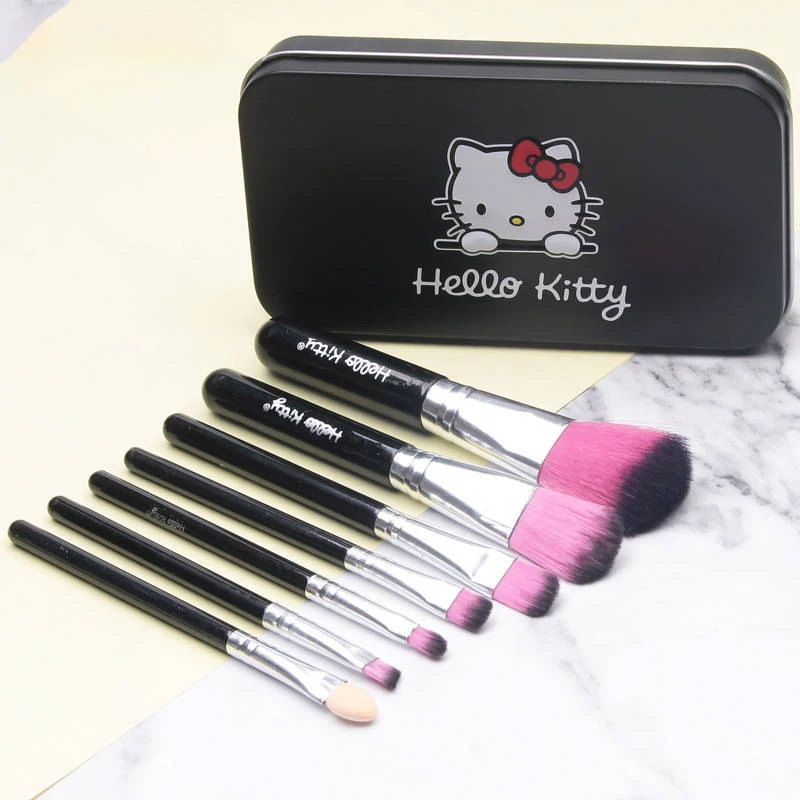 Beauty Makeup Gift Sets - Set Kuas Makeup Hello Kitty Kawaii,