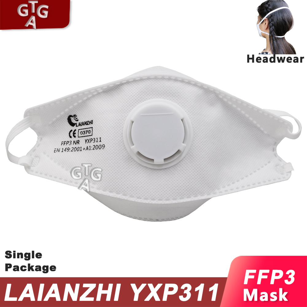 Sheet Face Mask Pack - LAIANZHI FFP3 CE masker wajah katup