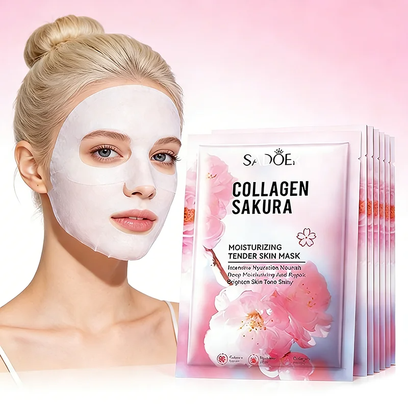 Sheet Face Mask Pack - Masker Wajah Sadoer Sakura Perawatan Kulit