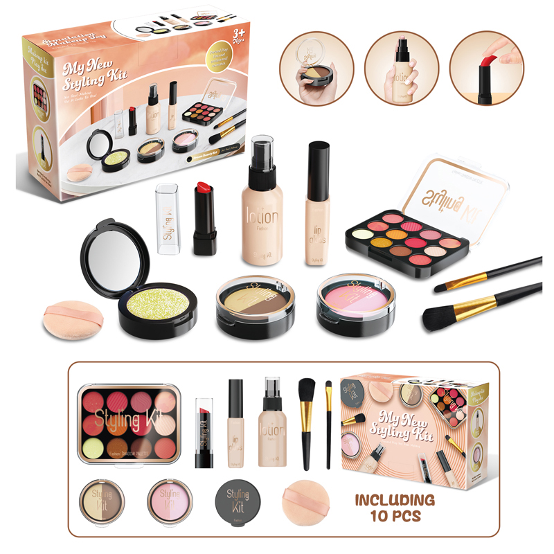 Beauty Makeup Gift Sets - 10 Buah Set Kosmetik Bermain Kecantikan