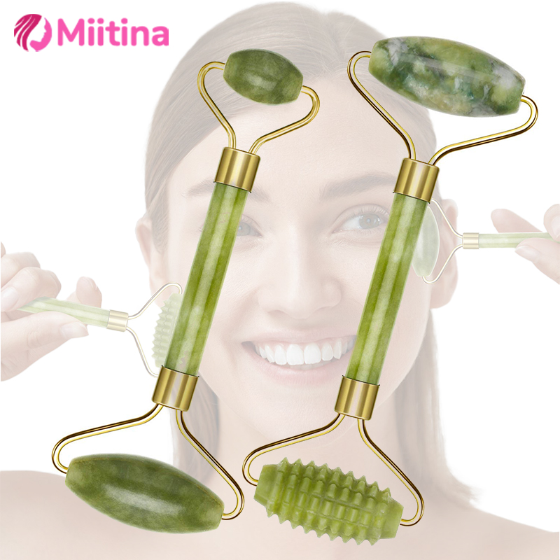 Face Massager - Rol Giok Alami Pemijat Wajah Gua