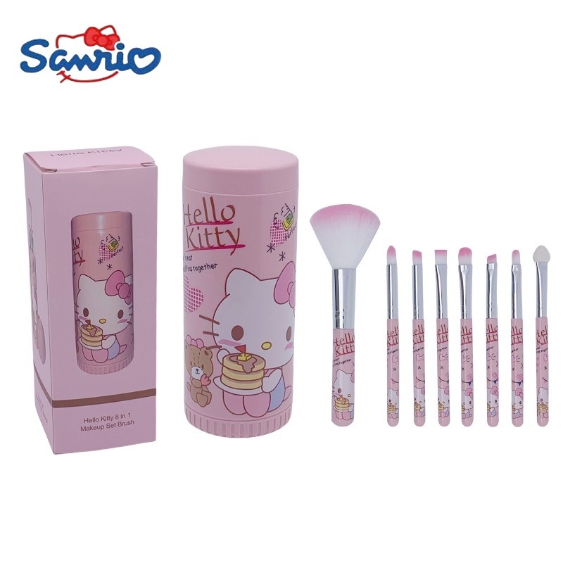 Beauty Makeup Gift Sets - Kuas rias Sanrio anime Hello Kitty