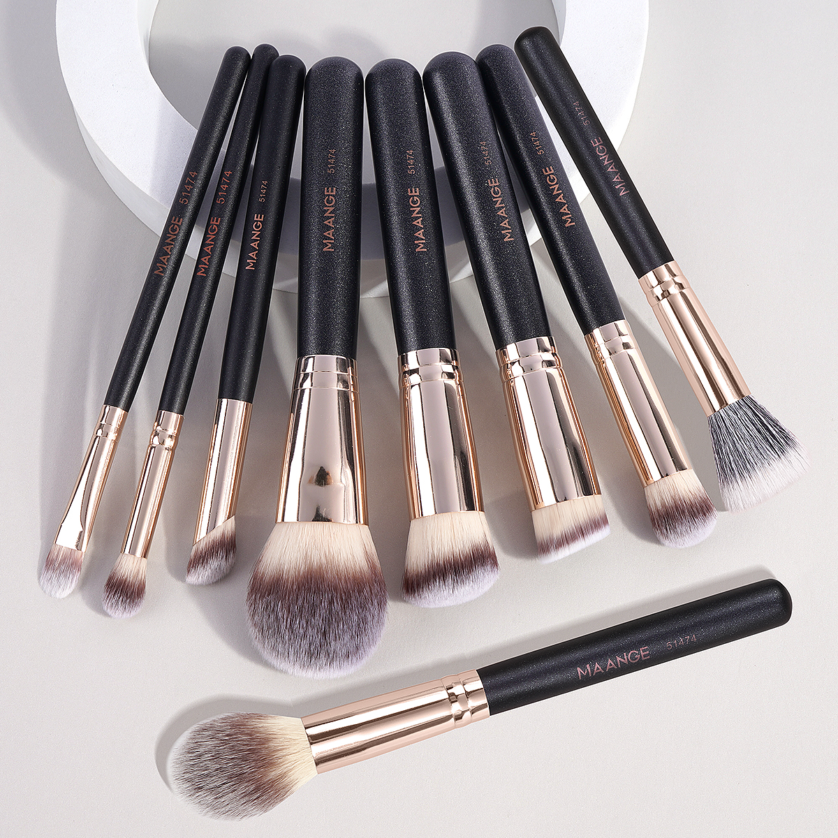 Beauty Makeup Gift Sets - Set Kuas Rias MAANGE Profesional 9