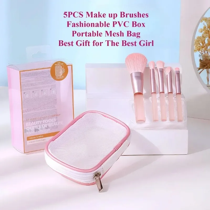 Beauty Makeup Gift Sets - Set Kuas Rias 5 Buah Kuas