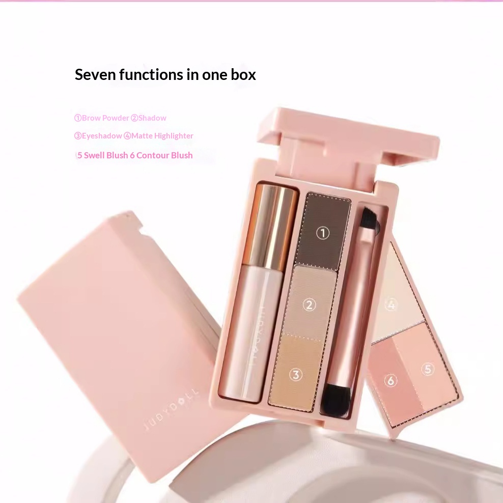 Merit Beauty Makeup - Judydoll Travel Comprehensive Plate Mini Grooming