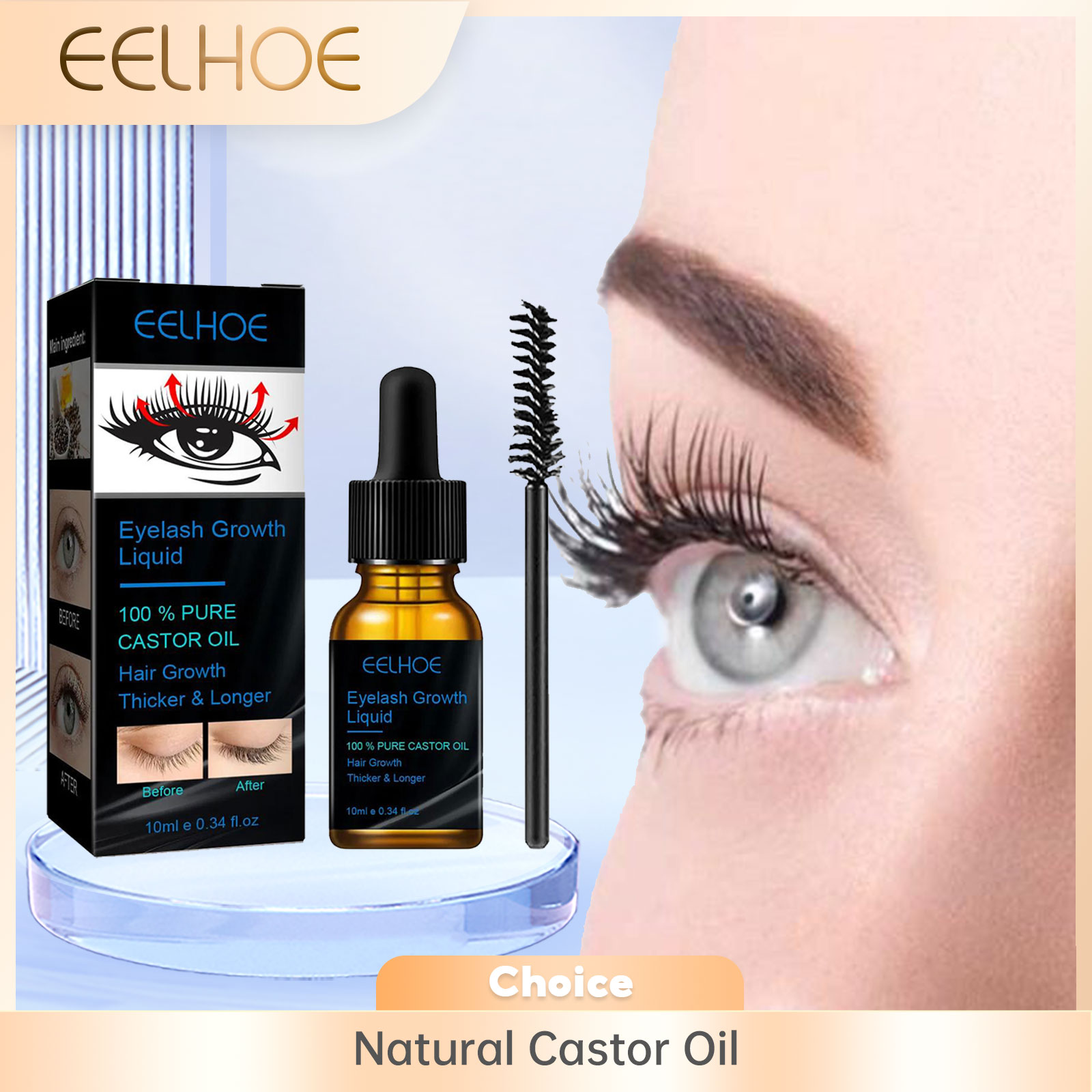 Lash Serum Growth - Serum Penumbuh Bulu Mata Minyak Jarak