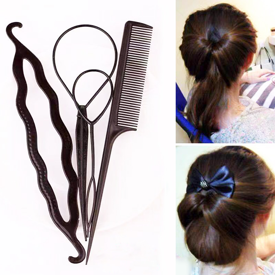 Beauty Makeup Wholesale - Kit Alat Kepang Rambut 4 Buah
