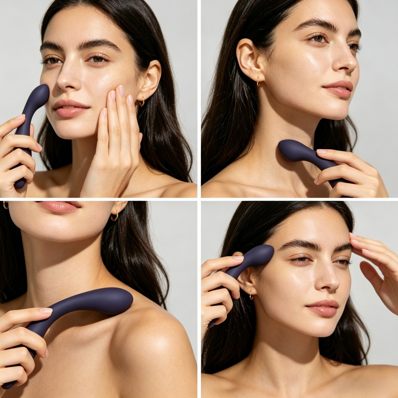 Alat Pijat Wajah Silikon Manua - Face Massager ulasan dan harga