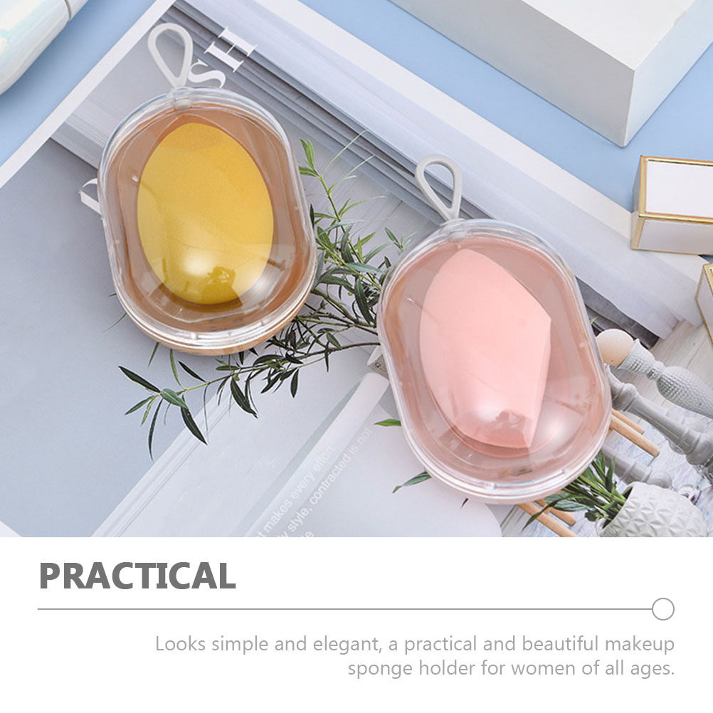 4Pcs Kotak Penyimpanan Spons M - Beauty Makeup & D Anime Studio Vega Baja ulasan dan harga