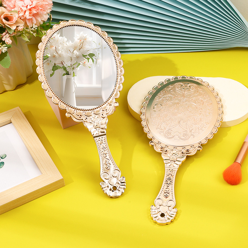 Cermin Rias Portabel Vintage W - Beauty Rose Makeup ulasan dan harga