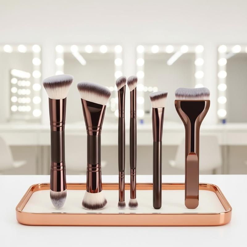 Set Kuas Rias Wajah Dua Sisi S - Ms Beauty Makeup ulasan dan harga