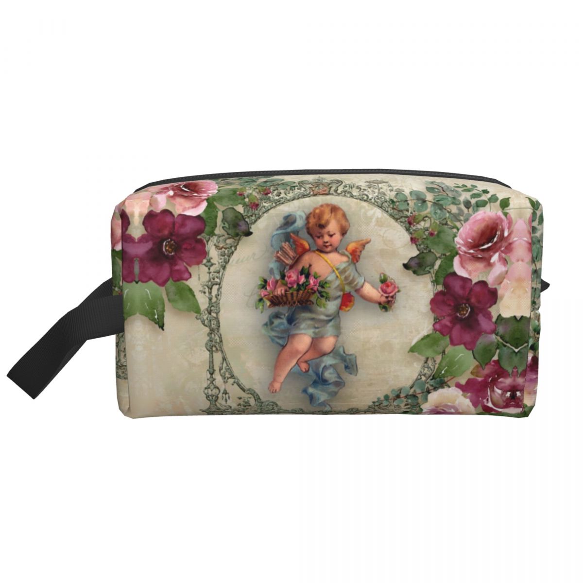 Tas kosmetik perjalanan malaik - Beauty Rose Makeup ulasan dan harga