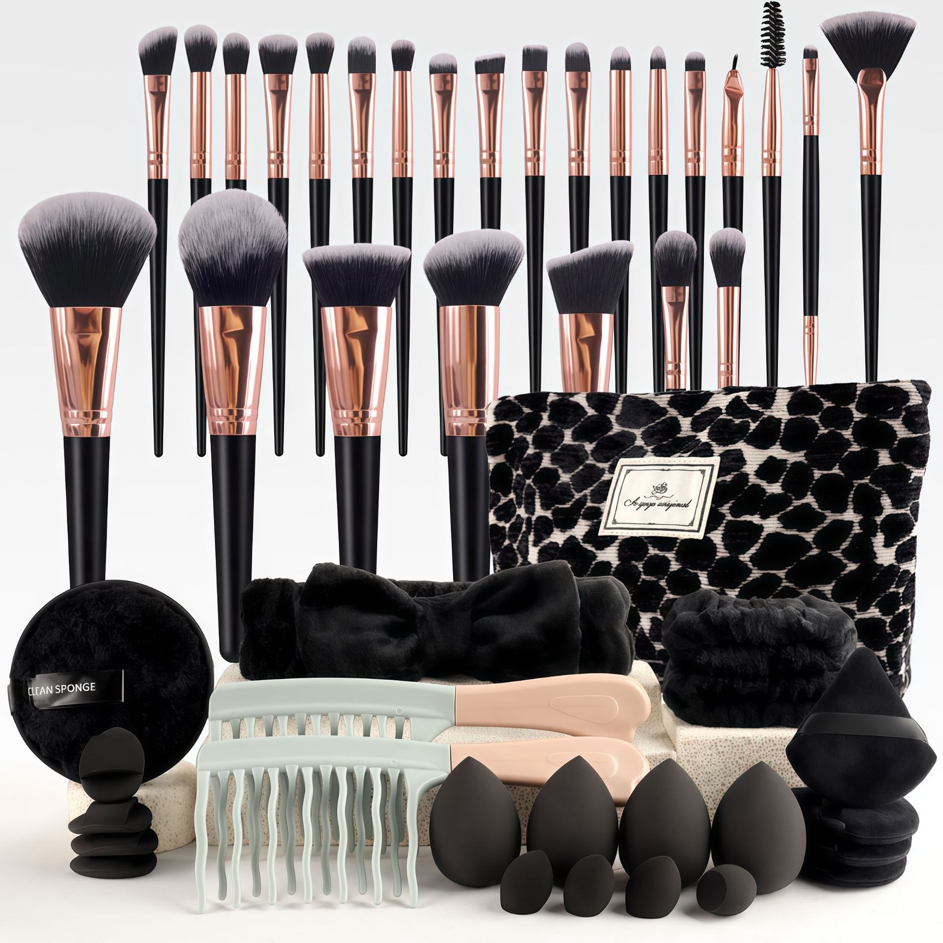 Set Kuas Makeup Gaya Chic deng - Beauty Makeup & D Anime Studio Vega Baja ulasan dan harga