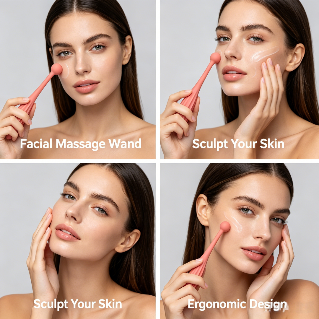 Tongkat Pijat Wajah Portabel A - Face Massager ulasan dan harga