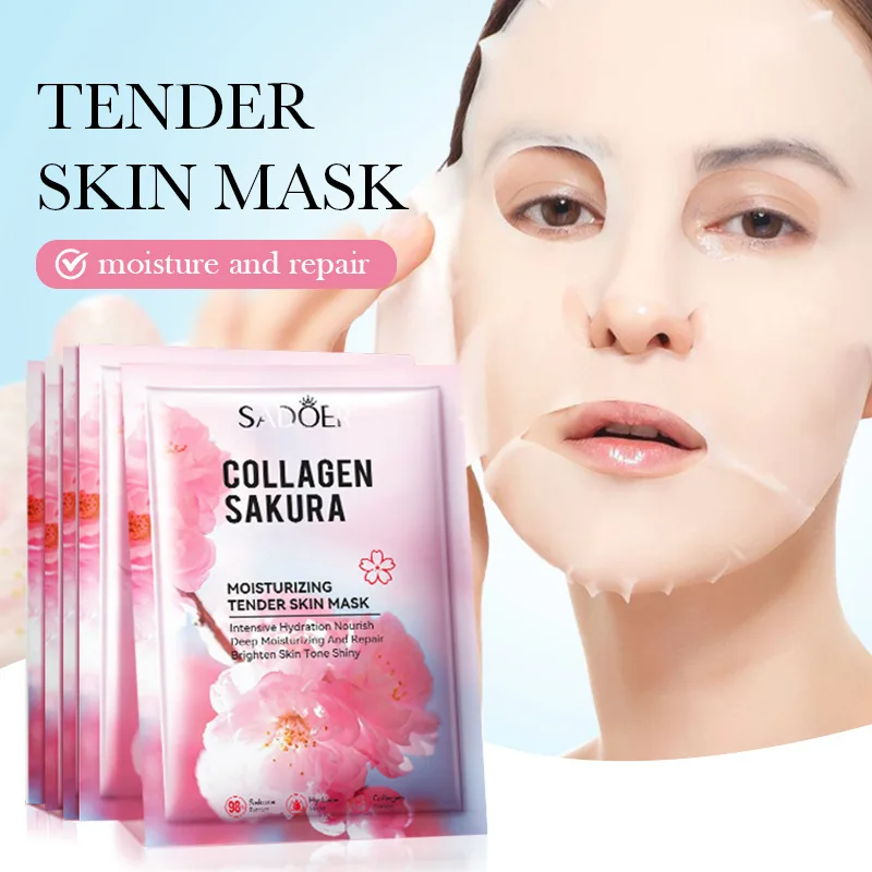 Masker Wajah Sadoer Sakura Per - Sheet Face Mask Pack ulasan dan harga