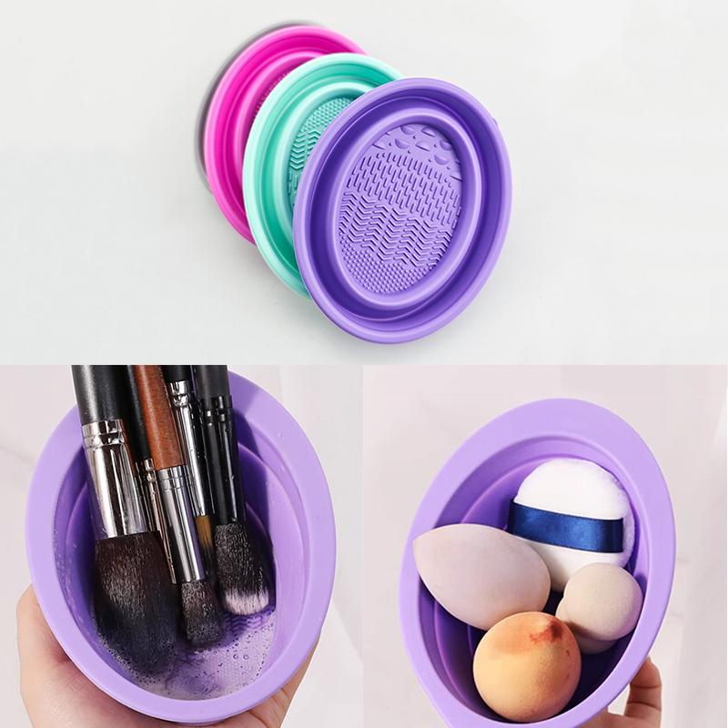 Pembersih Kuas Rias Silikon Le - Beauty Makeup Wholesale ulasan dan harga