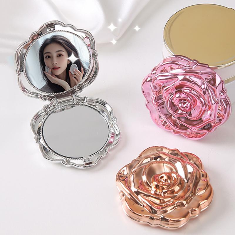 Cermin Tangan Dua Sisi Alat Ke - Beauty Rose Makeup ulasan dan harga