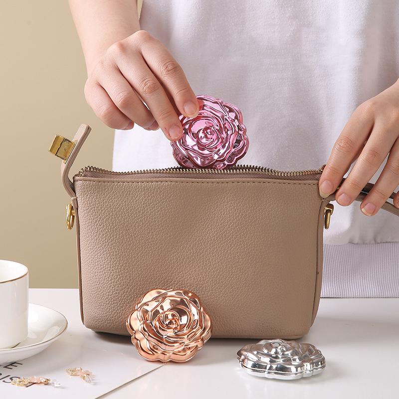 Cermin Tangan Dua Sisi Alat Ke - Beauty Rose Makeup ulasan dan harga