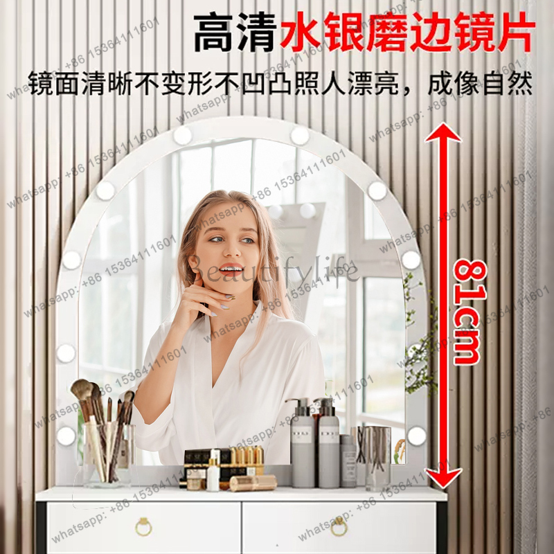 Meja rias dengan lampu, toko p - Beauty Makeup Training ulasan dan harga