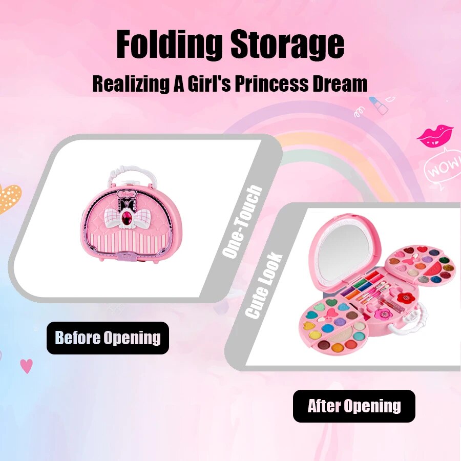 Mainan kecantikan anak perempu - Beauty Makeup Gift Sets ulasan dan harga