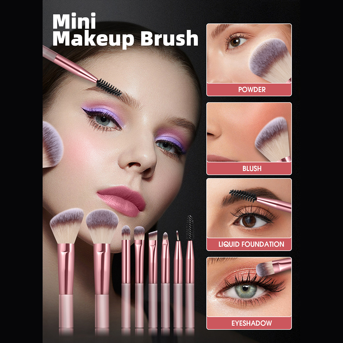 28 Buah Perlengkapan Aksesori  - Beauty Rose Makeup ulasan dan harga