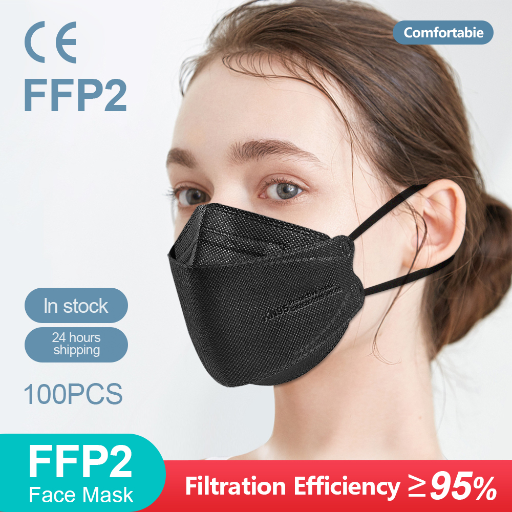 Masker KN95 FFP2 Bentuk Ikan D - Sheet Face Mask Pack ulasan dan harga