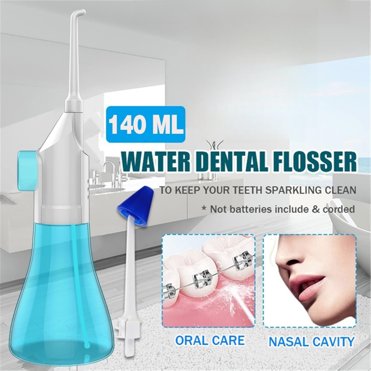 110ML/140ML Flosser Air Berten - Micellar Water Cleanser ulasan dan harga