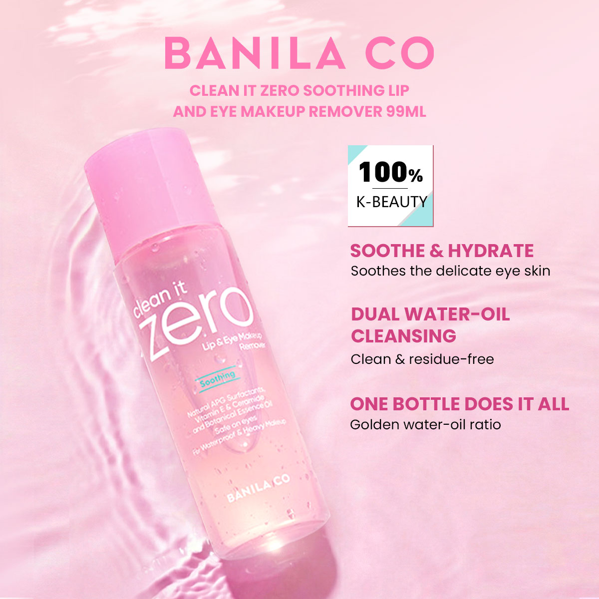 BANILA CO Clean it Zero Soothi - Beauty Makeup & D Anime Studio Vega Baja ulasan dan harga