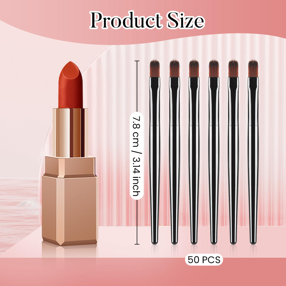 50/100 Buah Set Kuas Bibir Sek - Beauty Makeup & D Anime Studio Vega Baja ulasan dan harga