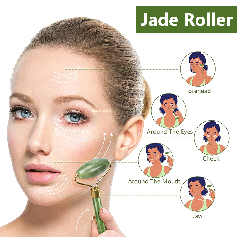 Rol Giok Alami Pemijat Wajah G - Face Massager ulasan dan harga
