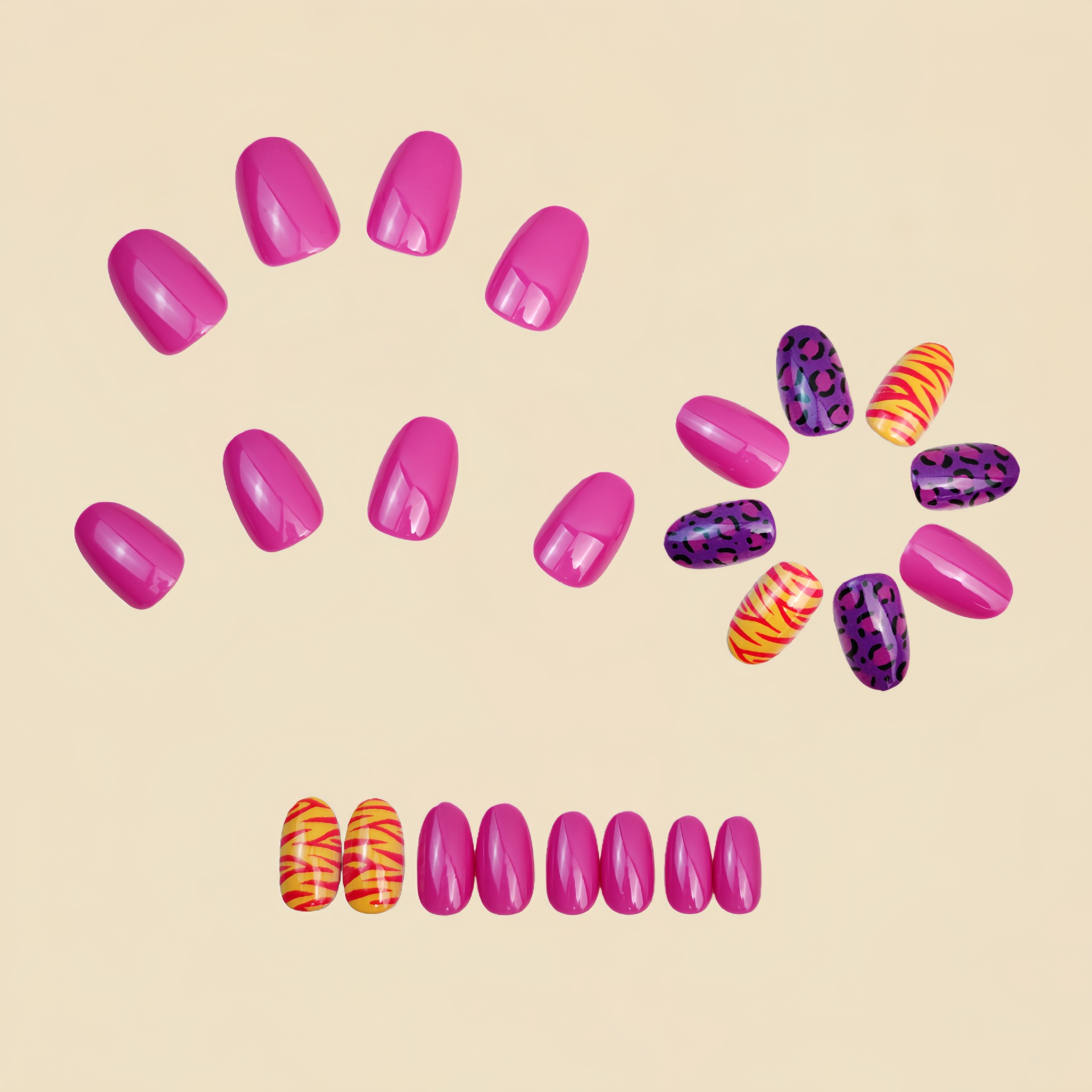 Kuku palsu pendek panjang untu - Nail Extension Tips ulasan dan harga