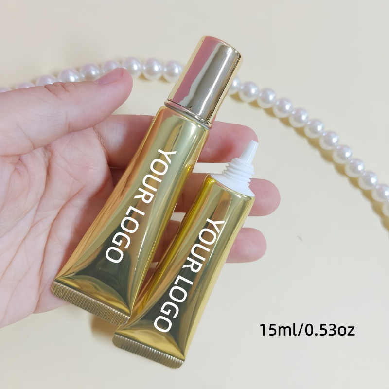 【Logo Custom】50Pcs Tabung Alum - Beauty Makeup Youtube ulasan dan harga