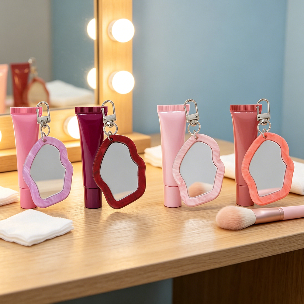Set Dispenser Lipstik Cermin 4 - Beauty Makeup Youtube ulasan dan harga