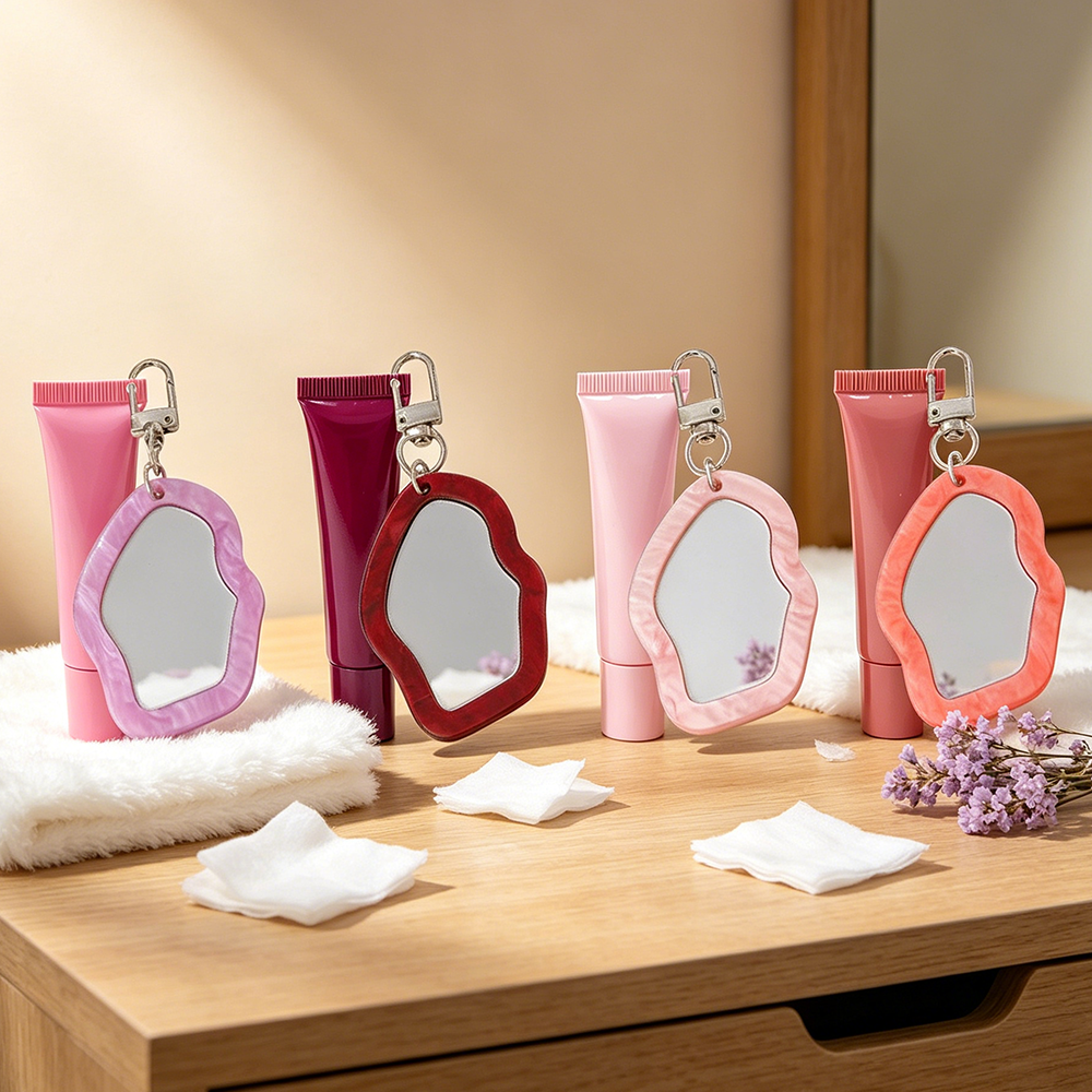 Set Dispenser Lipstik Cermin 4 - Beauty Makeup Youtube ulasan dan harga