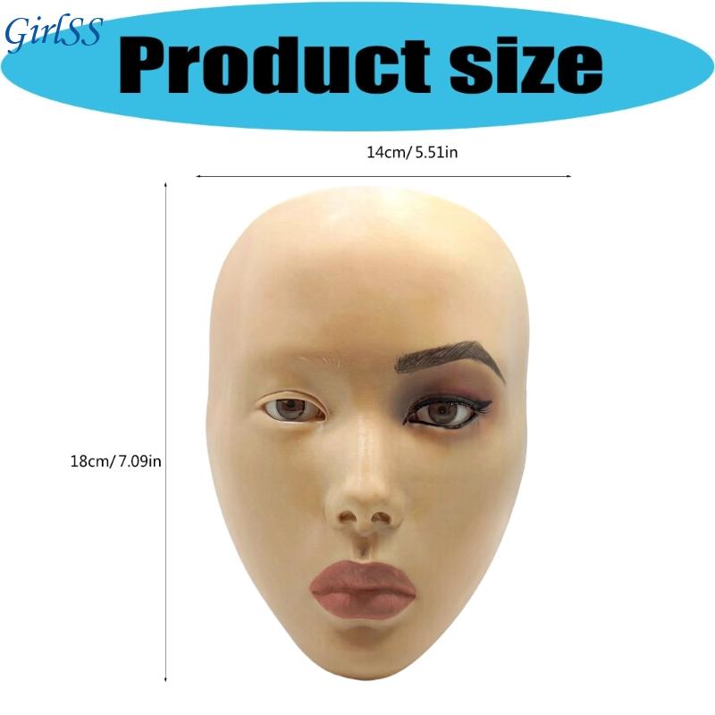 Manekin Silikon Model Latihan  - Beauty Makeup Training ulasan dan harga