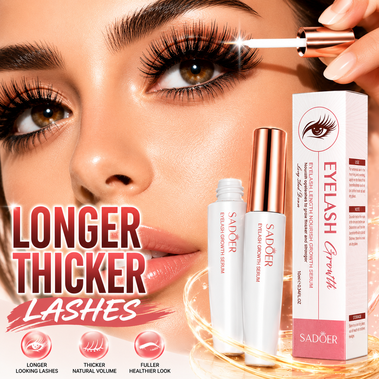 Serum Penumbuh Bulu Mata Penam - Lash Serum Growth ulasan dan harga