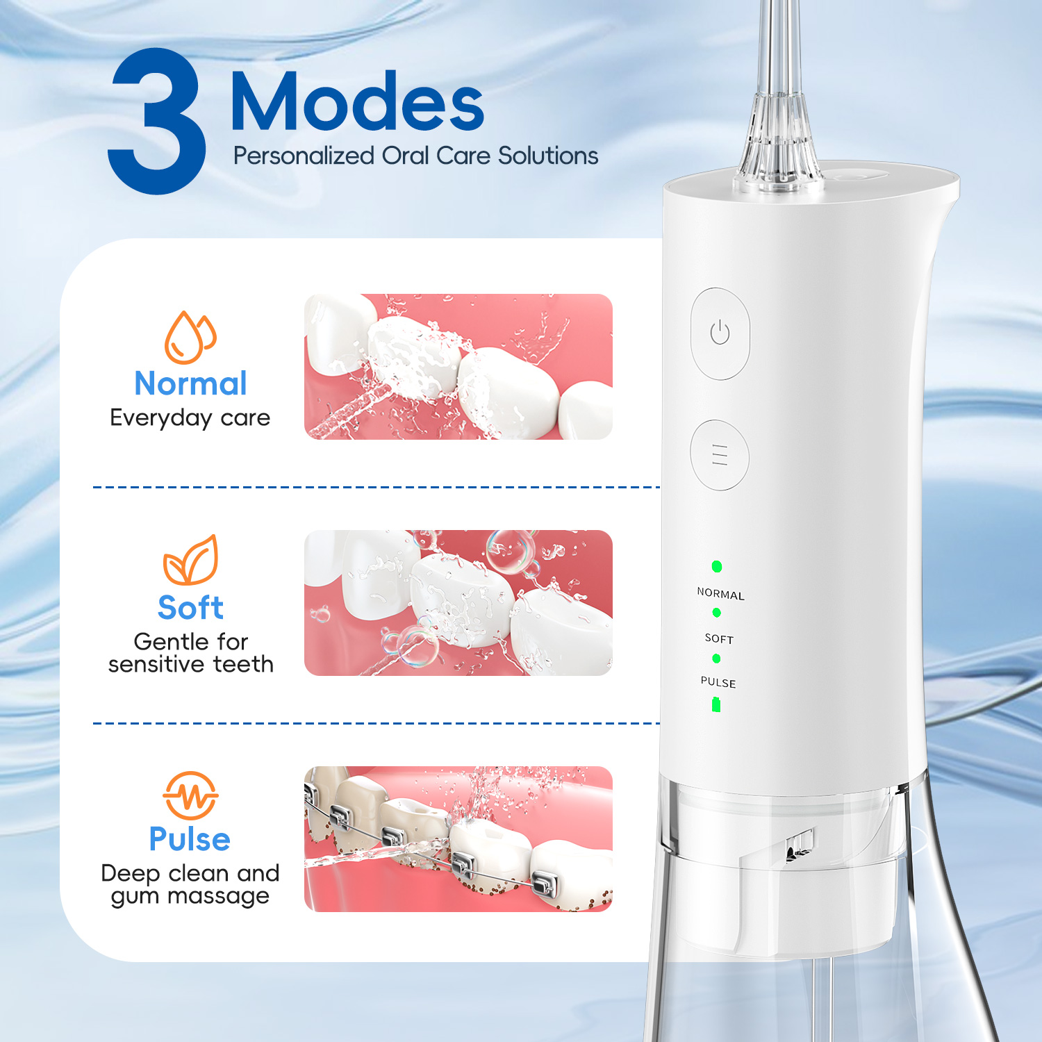 Alat Semprot Air Gigi Portabel - Micellar Water Cleanser ulasan dan harga