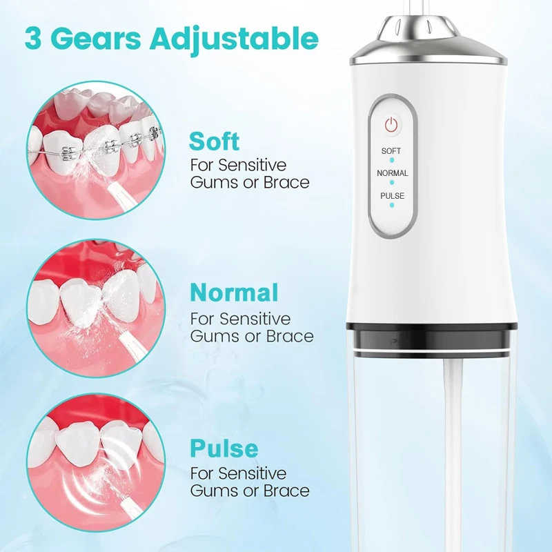 Flosser air gigi portabel, iri - Micellar Water Cleanser ulasan dan harga