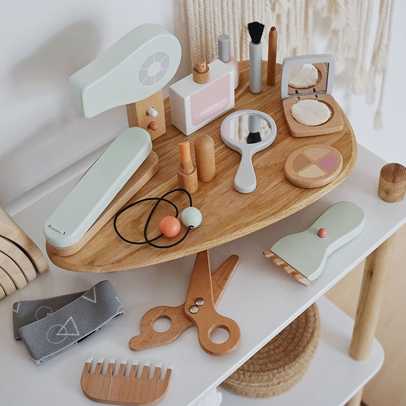 Set Mainan Rias Simulasi Kayu  - Beauty Makeup Gift Sets ulasan dan harga