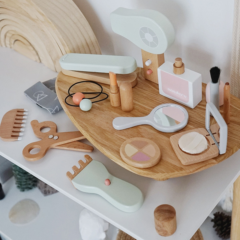 Set Mainan Rias Simulasi Kayu  - Beauty Makeup Gift Sets ulasan dan harga