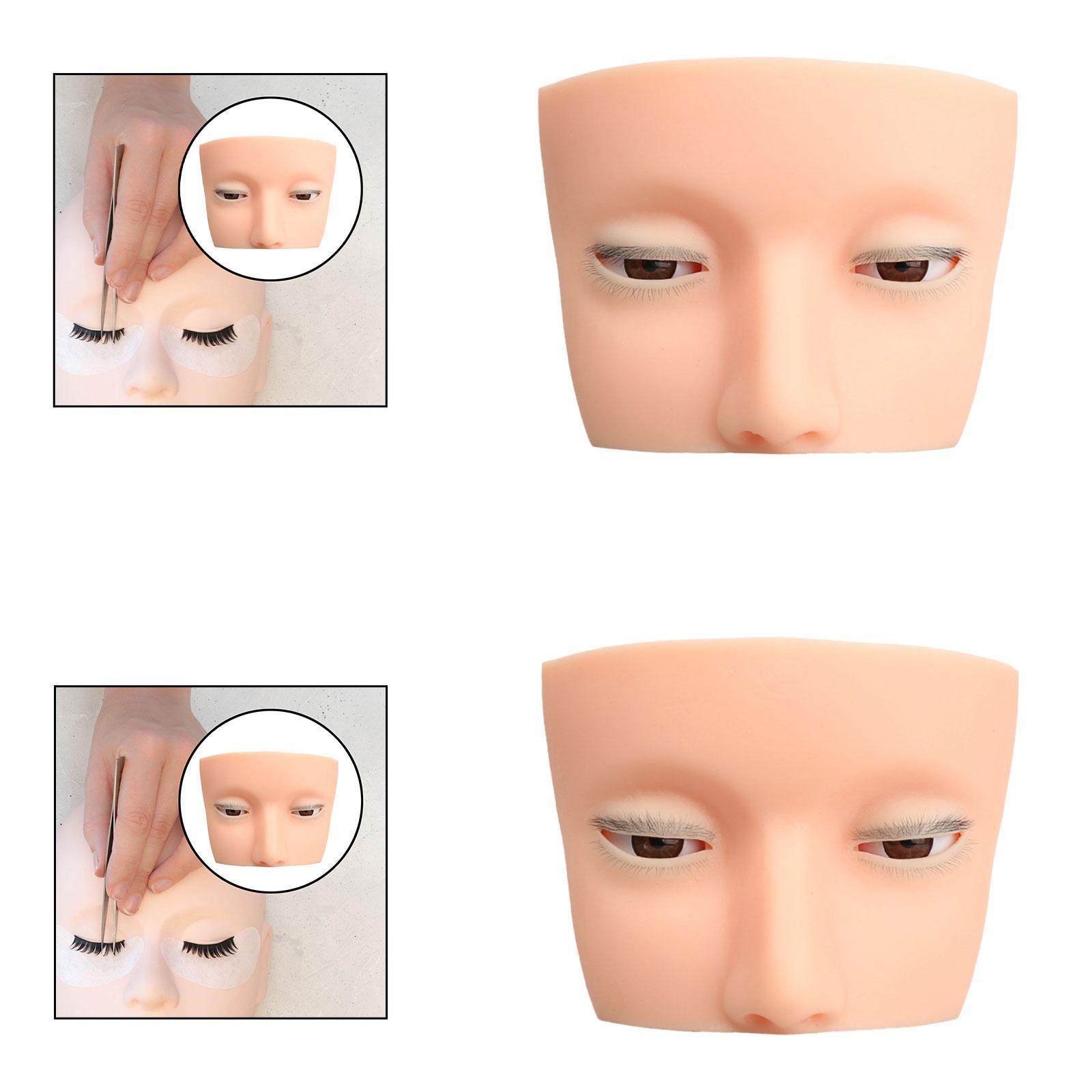 Kepala Manekin Silikon untuk L - Beauty Makeup Training ulasan dan harga