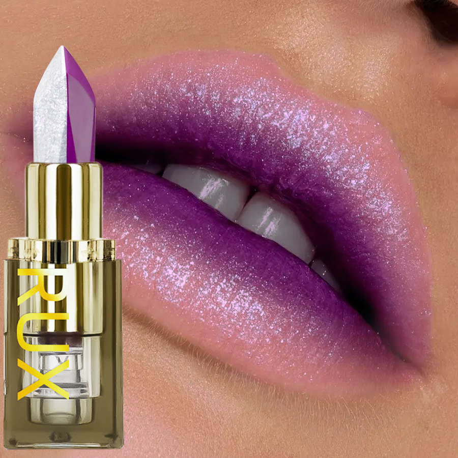1 Buah Lipstik Dua Warna Glitt - Beauty Rose Makeup ulasan dan harga