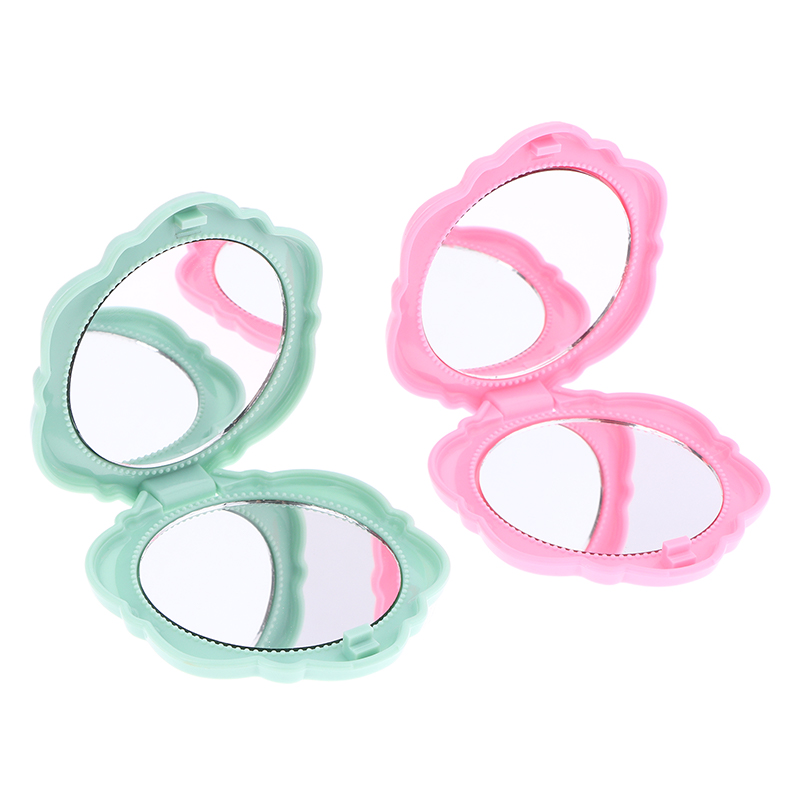1 Buah Cermin Mini Bunga Mawar - Beauty Rose Makeup ulasan dan harga