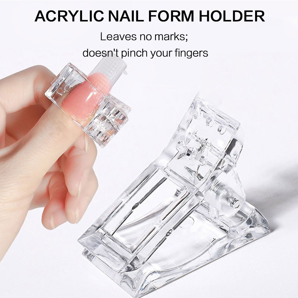 5 Pcs Tip Kuku Poly Gel Fleksi - Nail Extension Tips ulasan dan harga