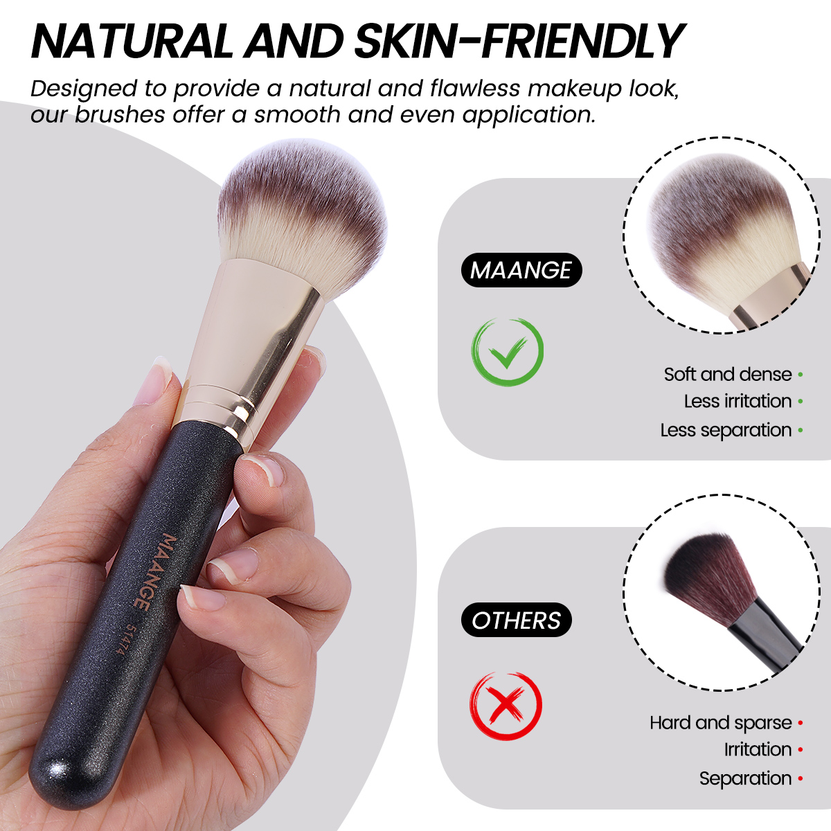 Set Kuas Rias MAANGE Profesion - Beauty Makeup Gift Sets ulasan dan harga