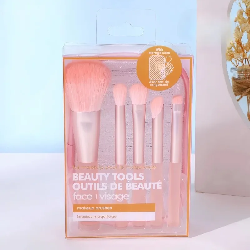 Set Kuas Rias 5 Buah Kuas Pero - Beauty Makeup Gift Sets ulasan dan harga