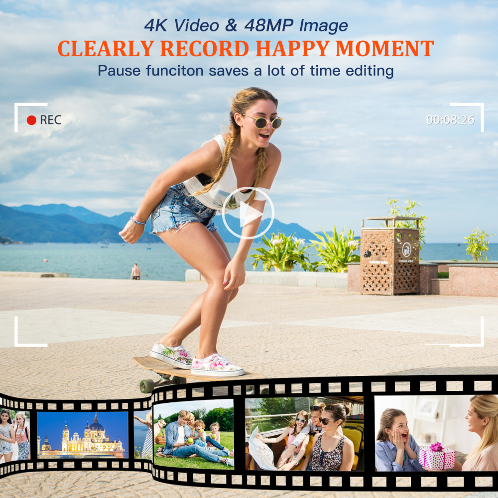 Kamera Digital 4K dengan Vlog  - Beauty Makeup Youtube ulasan dan harga
