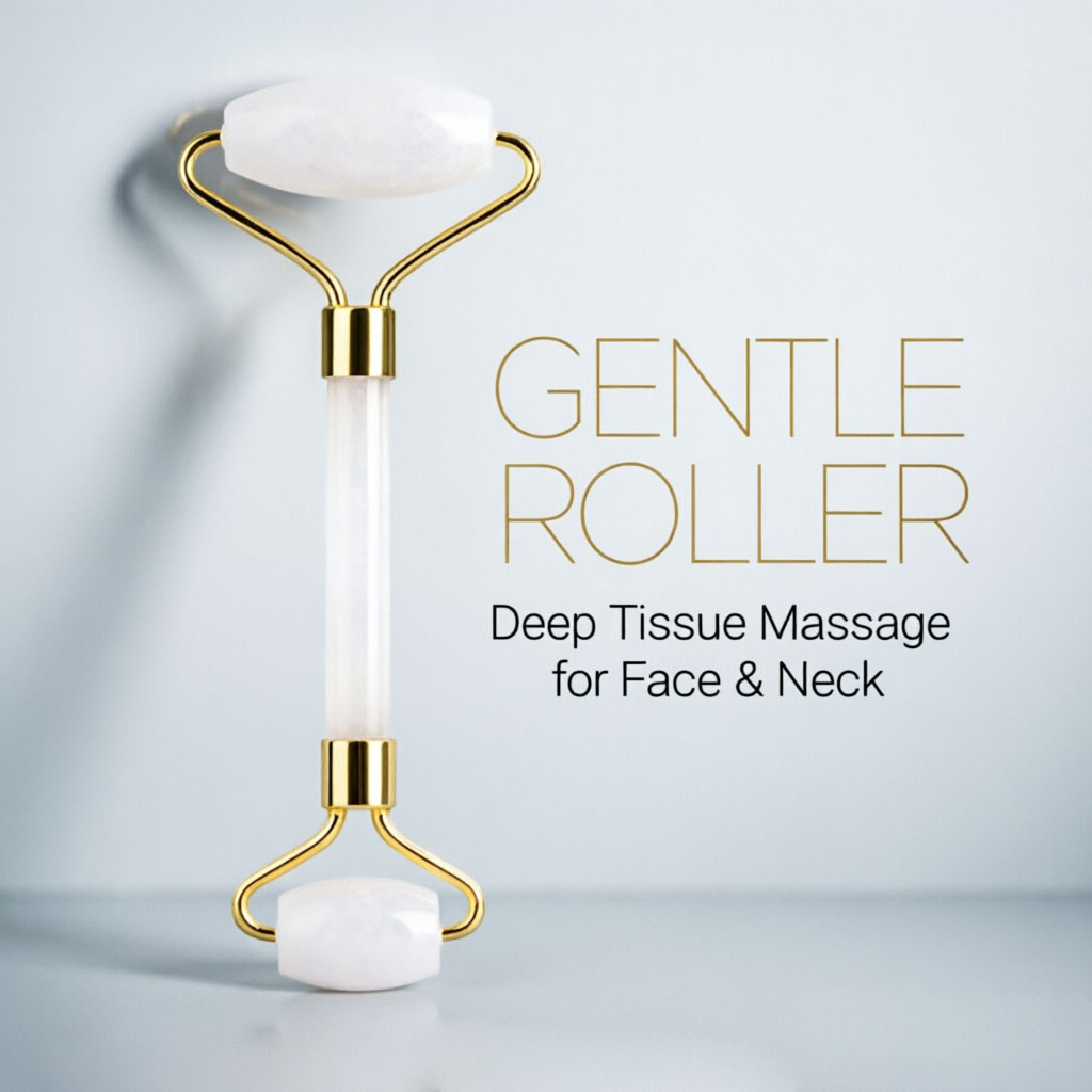 Batu Pijat Gua Sha Alami Giok  - Face Massager ulasan dan harga