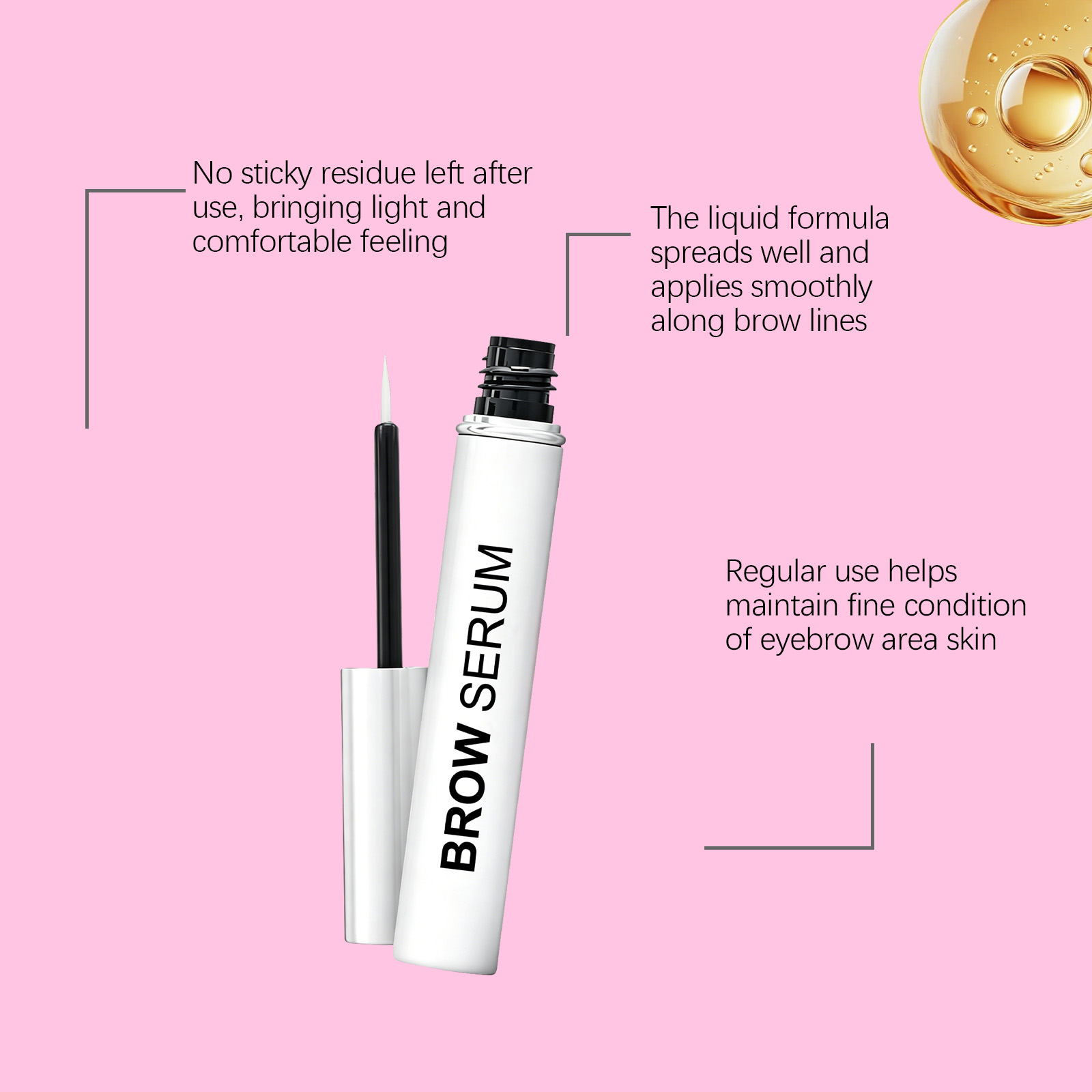 Serum Penumbuh Alis Minyak Jar - Lash Serum Growth ulasan dan harga